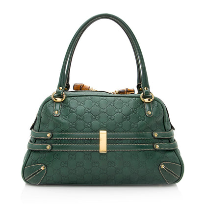 Gucci Guccissima Leather Wave Boston Bag (SHF-20754)