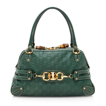 Gucci Guccissima Leather Wave Boston Bag (SHF-20754)