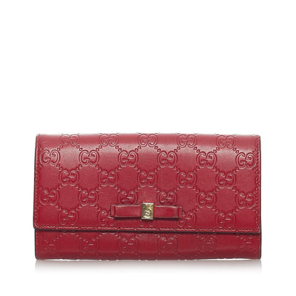 Gucci Guccissima Long Wallet (SHG-33264)