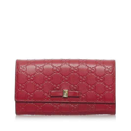 Gucci Guccissima Long Wallet (SHG-33264)