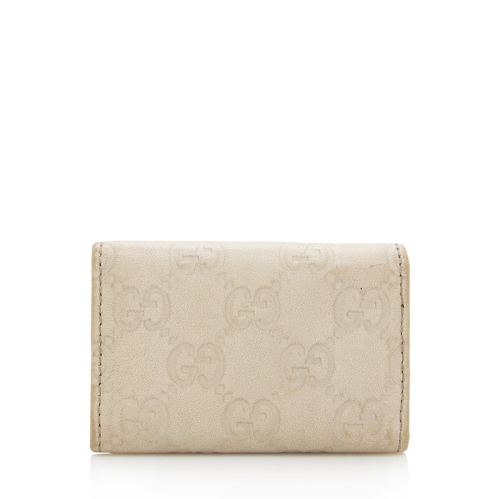 Gucci Guccissima Lovely Heart Key Case - FINAL SALE (SHF-15480)