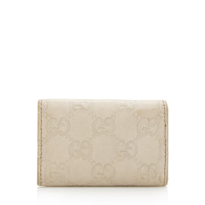 Gucci Guccissima Lovely Heart Key Case - FINAL SALE (SHF-15480)