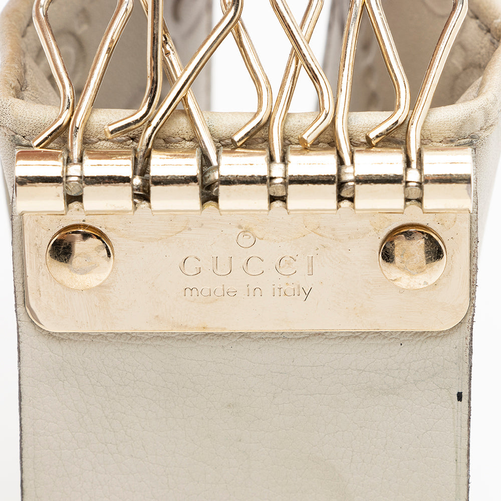 Gucci Guccissima Lovely Heart Key Case - FINAL SALE (SHF-15480)