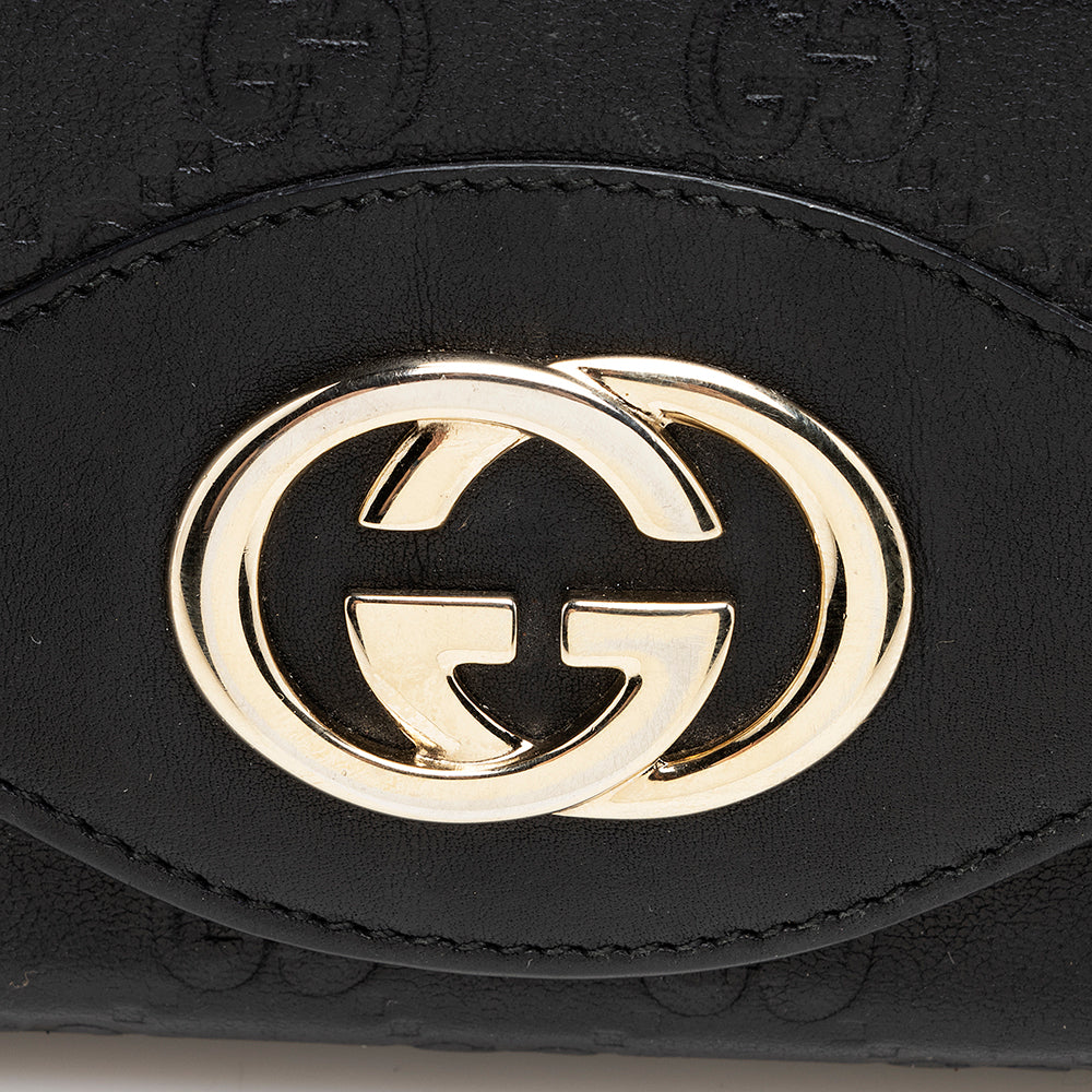 Gucci Guccissima Sukey Flap Wallet (SHF-18191)