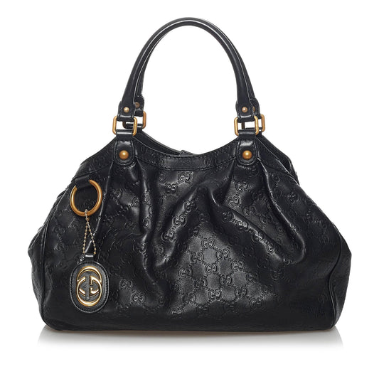 Gucci Guccissima Sukey Handbag (SHG-33706)