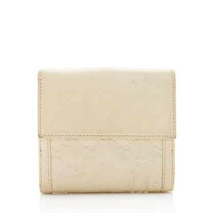 Gucci Guccissima Wave French Compact Wallet - FINAL SALE (SHF-15279)