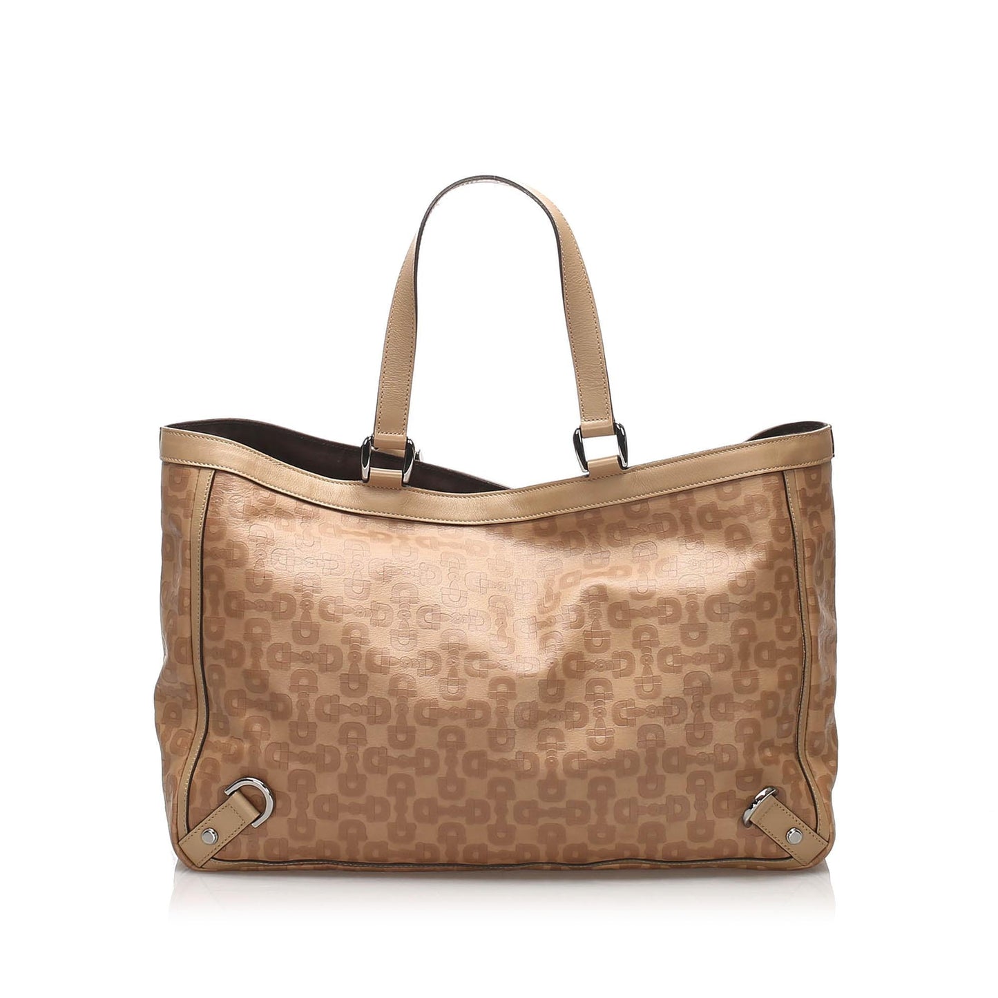 Gucci Horsebit Abbey D-Ring Leather Tote Bag (SHG-21857)