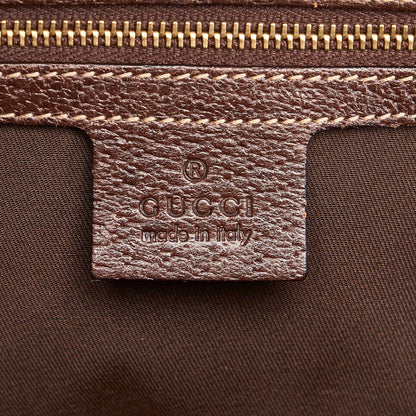 Gucci Horsebit Canvas Web Treasure Handbag (SHG-27842)