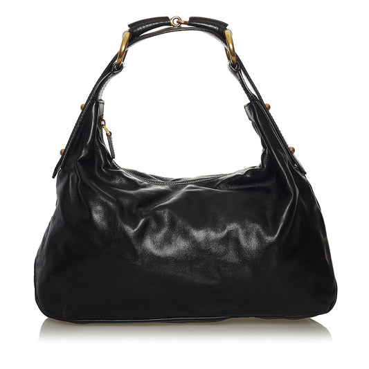 Gucci Horsebit Leather Hobo (SHG-33115)