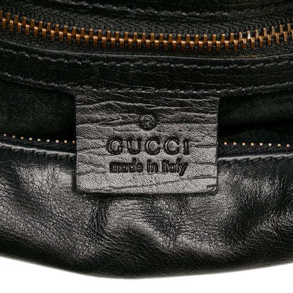 Gucci Horsebit Leather Hobo (SHG-33115)