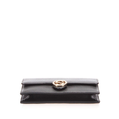 Gucci Interlocking G Leather Wallet On Chain (SHG-24069)