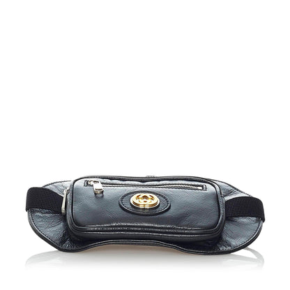 Gucci Interlocking G Morpheus Leather Belt Bag (SHG-33575)