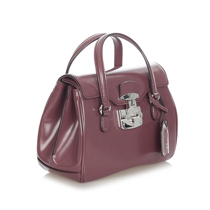 Gucci Lady Lock Leather Handbag (SHG-23156)