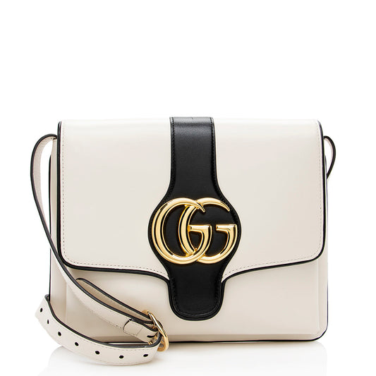 Gucci Leather Arli Medium Shoulder Bag (SHF-15712)