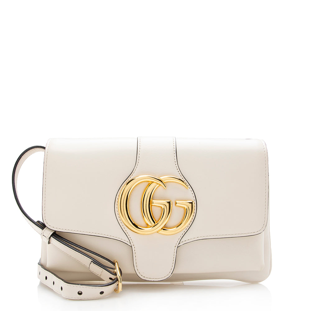 Gucci Leather Arli Small Shoulder Bag (SHF-17180)