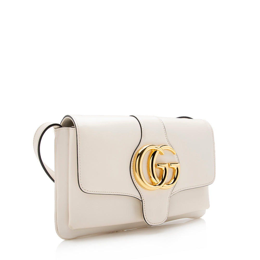 Gucci Leather Arli Small Shoulder Bag (SHF-17180)