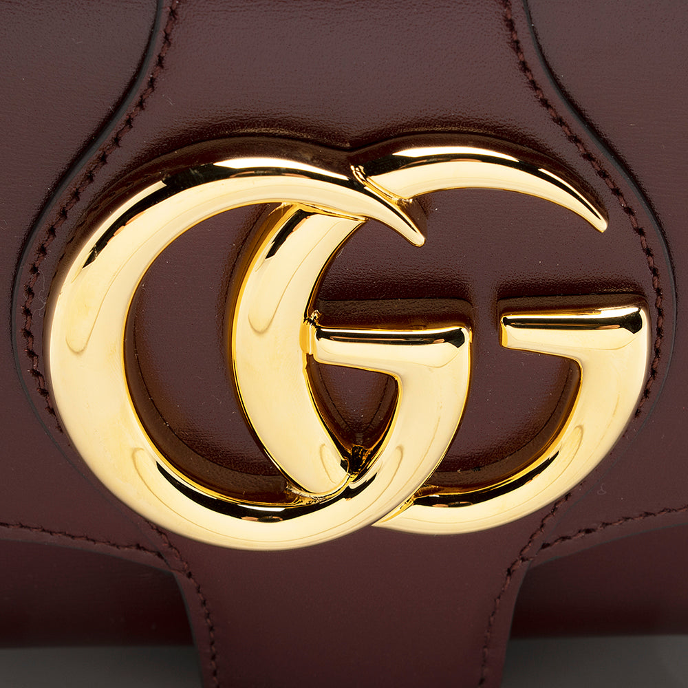 Gucci Leather Arli Small Shoulder Bag (SHF-20865)