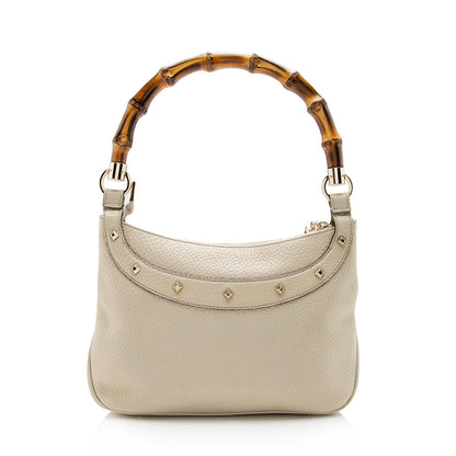 Gucci Leather Bamboo Anita Small Satchel - FINAL SALE (SHF-15389)