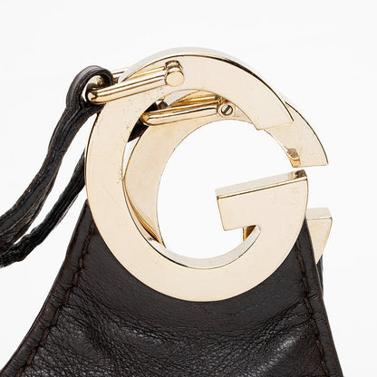 Gucci Leather Charlotte Medium Shoulder Bag (SHF-16811)