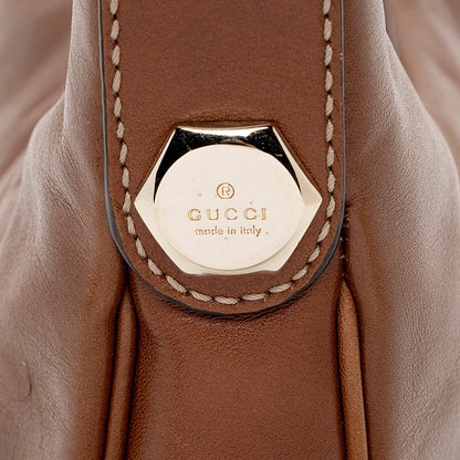 Gucci Leather Charmy Small Hobo - FINAL SALE (SHF-16585)