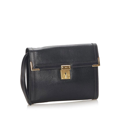 Gucci Leather Clutch Bag (SHG-17581)