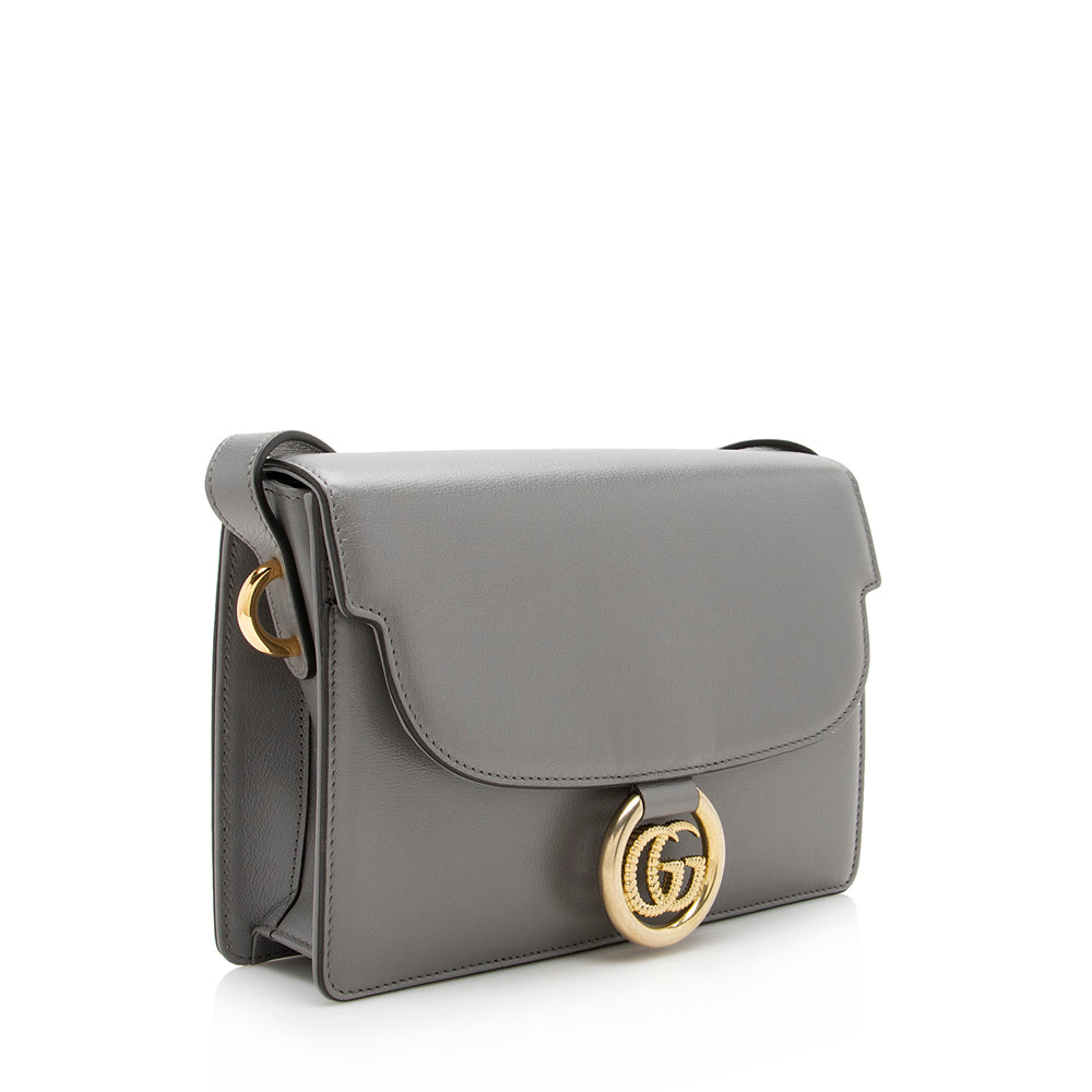 Gucci Leather GG Ring Small Shoulder Bag (SHF-13359)