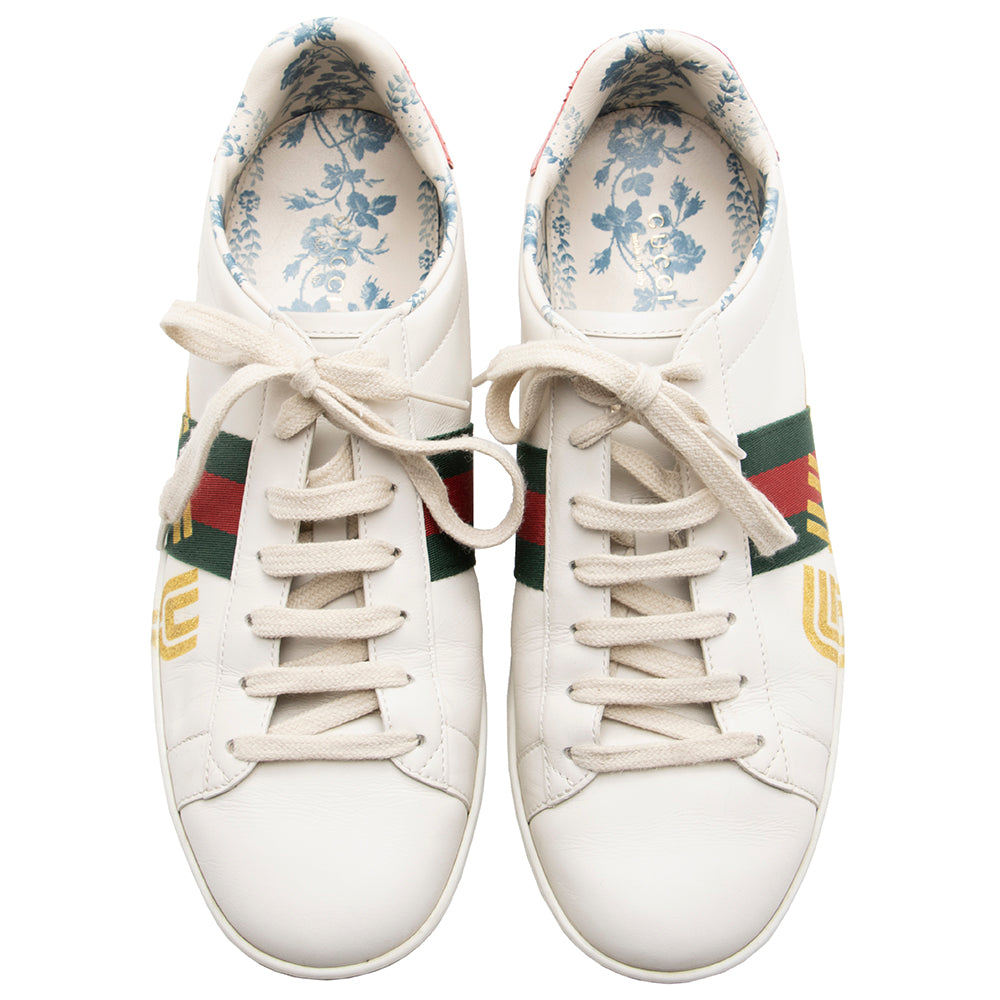 Gucci Leather Guccy Ace Sneakers - Size 10 / 40 (SHF-18058)