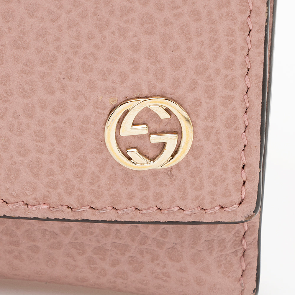 Gucci Leather Interlocking GG Long Wallet - FINAL SALE (SHF-18625)