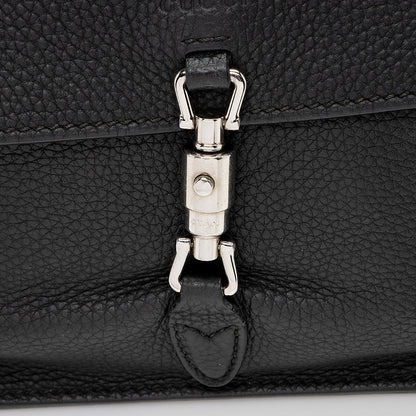 Gucci Leather Jackie Soft Convertible Mini Bag (SHF-16129)