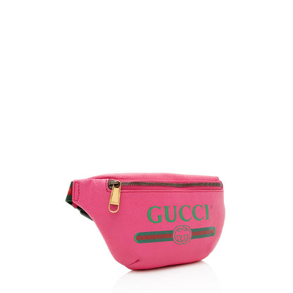 Gucci Leather Logo Belt Bag (SHF-18636)