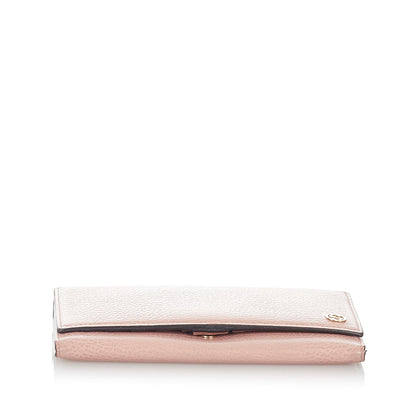 Gucci Leather Long Wallet (SHG-27002)