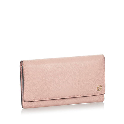 Gucci Leather Long Wallet (SHG-27002)