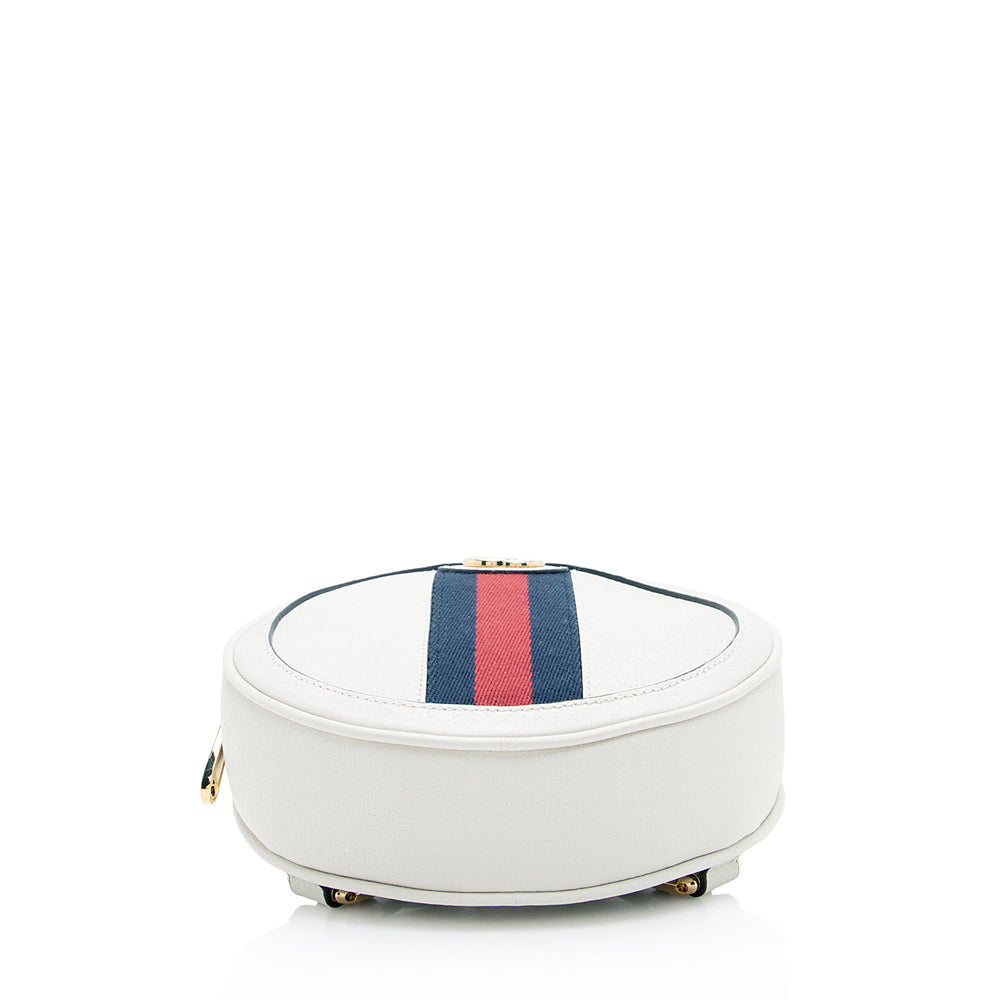 Gucci Leather Ophidia Round Mini Backpack (SHF-18863)