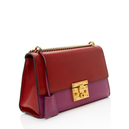 Gucci Leather Padlock Medium Shoulder Bag - FINAL SALE (SHF-15258)