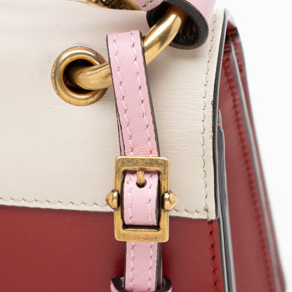 Gucci Leather Queen Margaret Top Handle Satchel (SHF-17422)