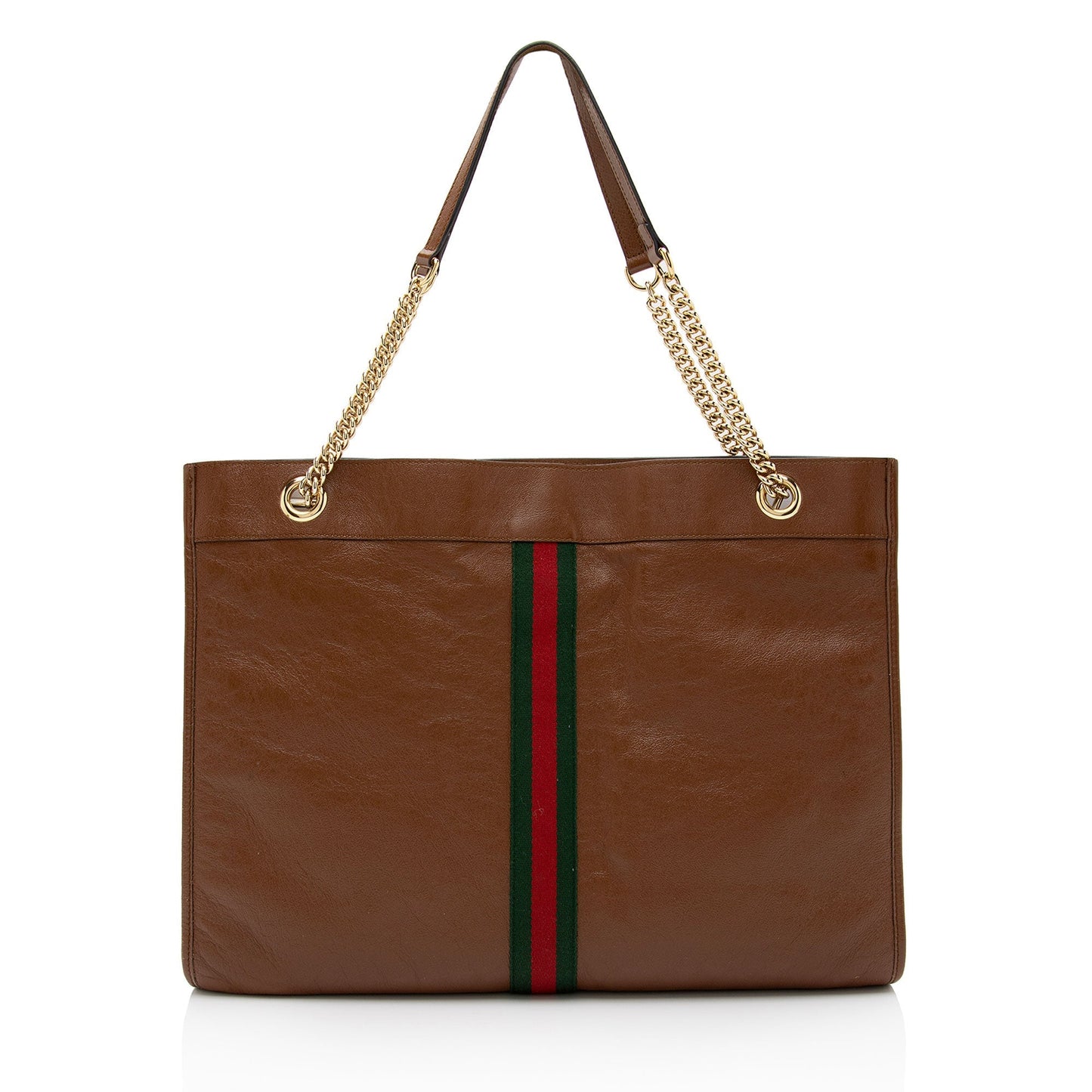 Gucci Leather Rajah Large Tote (SHF-lHzySL)