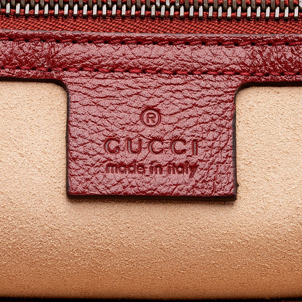 Gucci Leather Re(belle) Medium Top Handle Bag (SHF-14516)