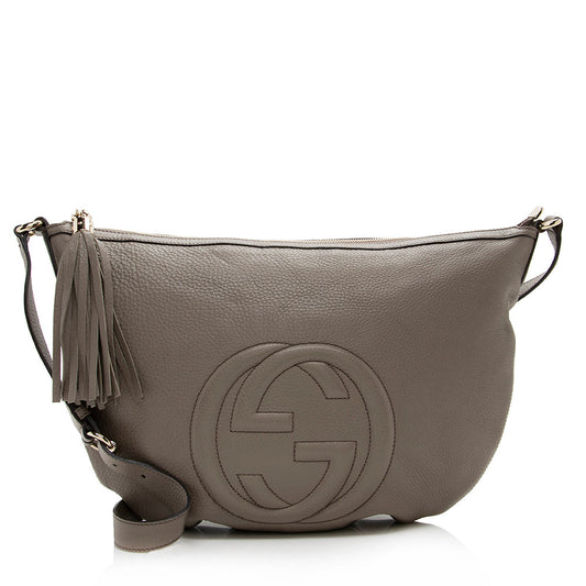 Gucci Leather Soho Messenger Bag (SHF-16425)