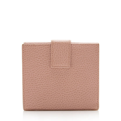 Gucci Leather Swing French Flap Wallet - FINAL SALE (SHF-16758)