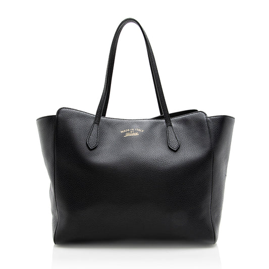 Gucci Leather Swing Medium Tote (SHF-18148)