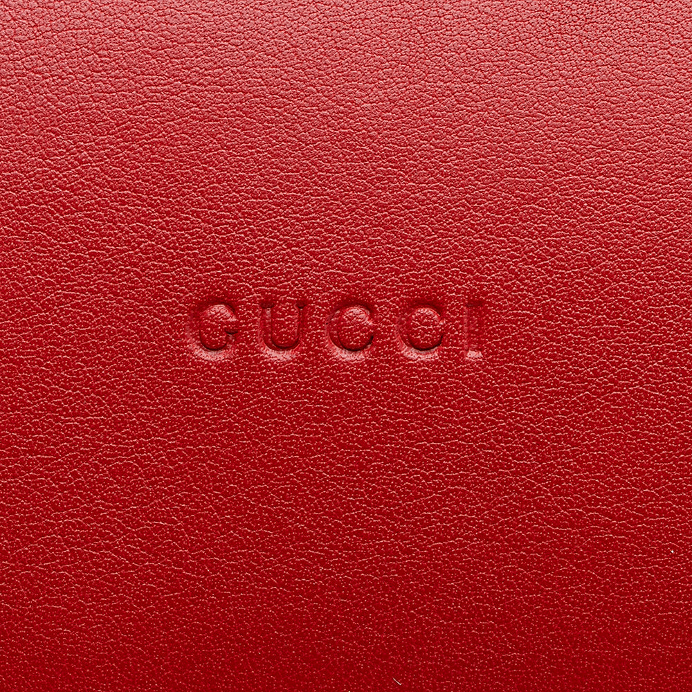 Gucci Leather Top Handle Tote (SHF-15454)