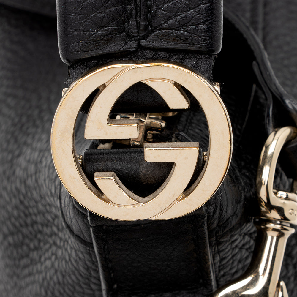 Gucci Leather Twins Medium Shoulder Bag - FINAL SALE (SHF-17175)