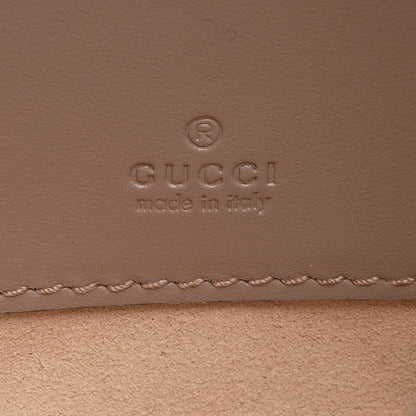 Gucci Matelasse Leather GG Marmont Wristlet (SHF-20840)