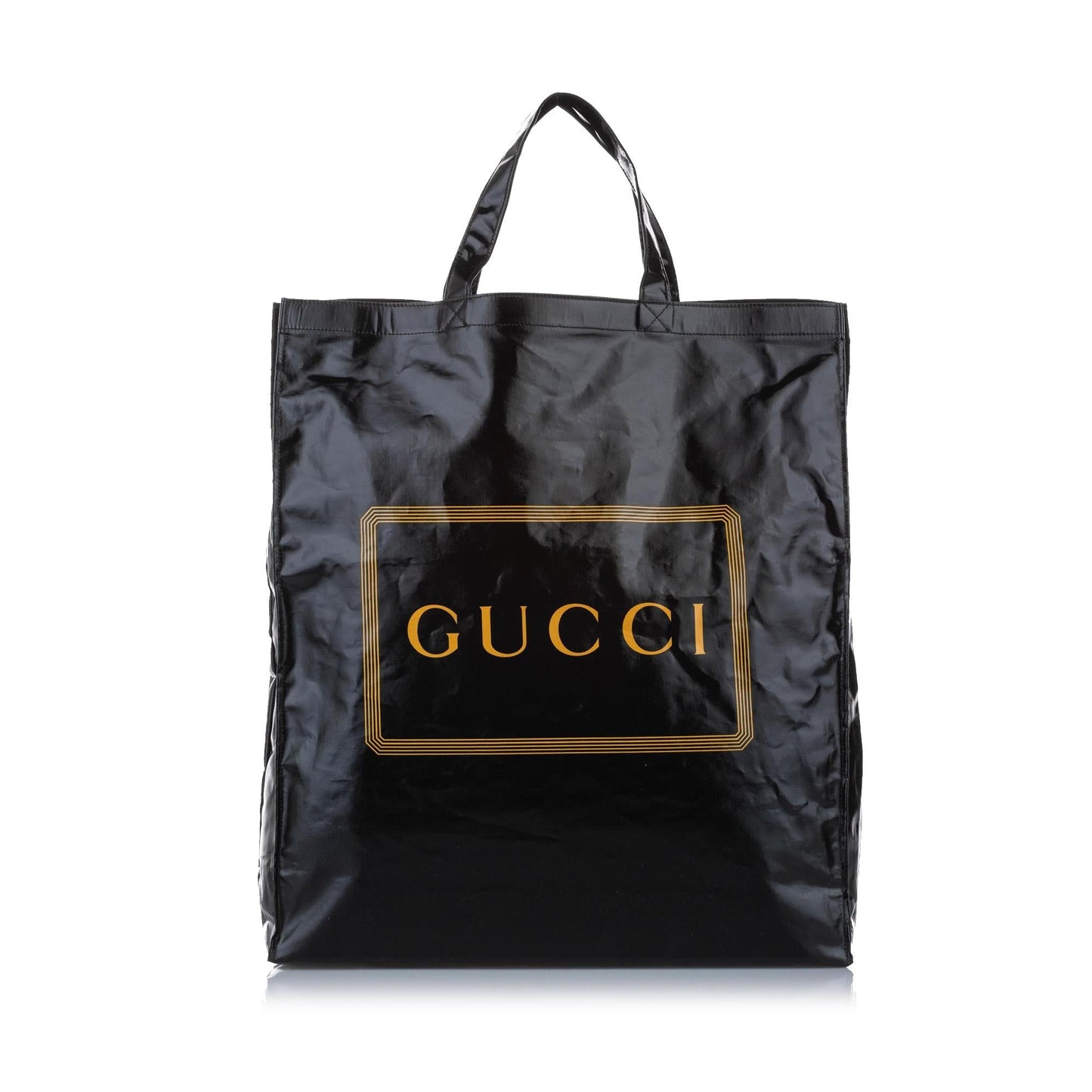 Gucci Medium Logo Print Cotton Tote Bag (SHG-26520)