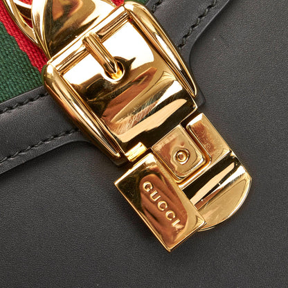 Gucci Medium Sylvie Leather Satchel (SHG-33834)