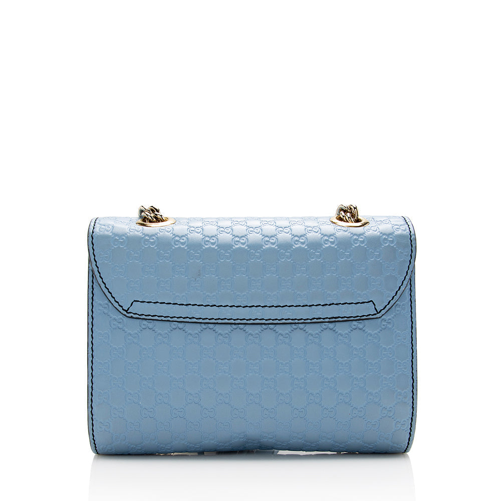 Gucci Microguccissima Leather Emily Mini Shoulder Bag (SHF-15811)