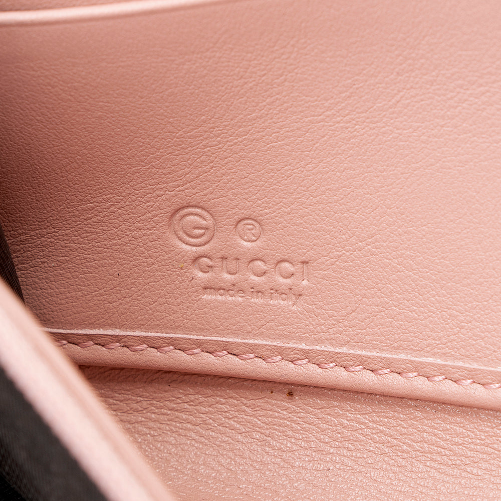 Gucci Microguccissima Leather Zip Wallet (SHF-14325)