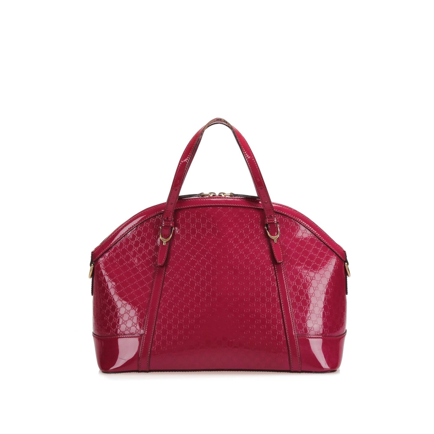 Gucci Microguccissima Nice Patent Leather Satchel (SHG-22747)