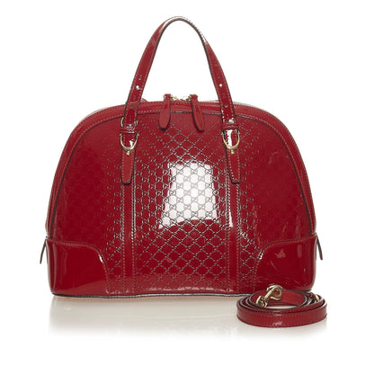 Gucci Microguccissima Patent Nice Satchel (SHG-27735)