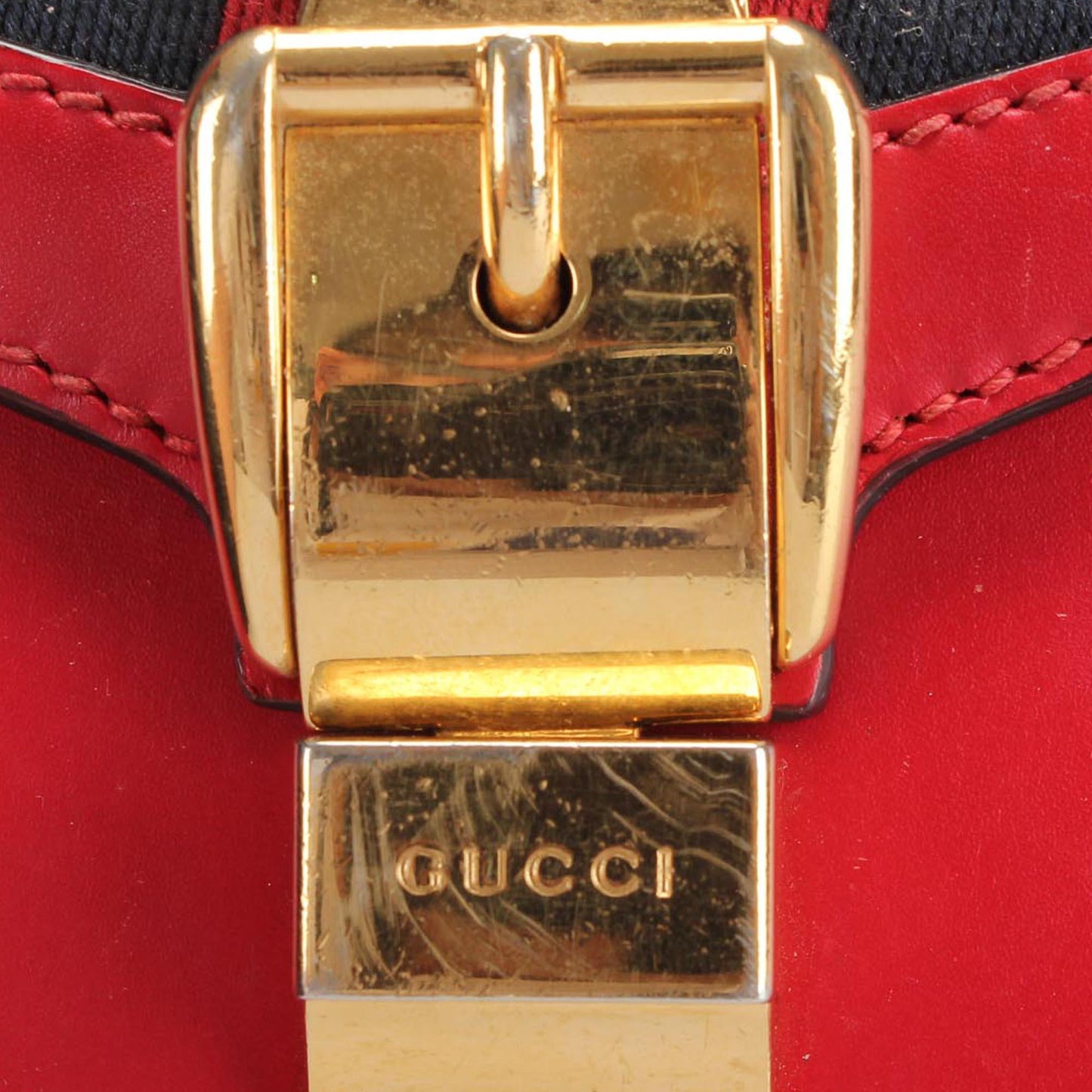 Gucci Mini Sylvie Leather Chain Shoulder Bag (SHG-22101)